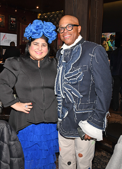 18. Jennifer Lynn Robinson shared a moment with fashion designer Conrad Booker!