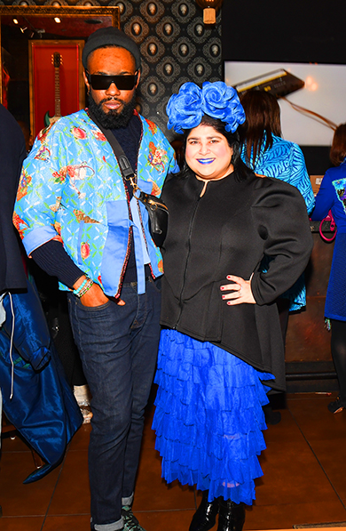 8. Famed fashion designer Prajjé Oscar loved Jennifer Lynn Robinson’s Blue Look!