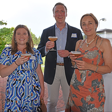 . Melinda Immerman, Henry Meigs and Co-chair Anne Jensen