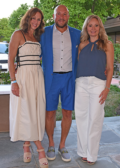 Beth Mitchell, Greg Basile and Lyndsay Rowland attended the event