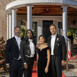 David Alexander Jenkins and Anton Konsztantin host White Tie Reception at Carpathia West