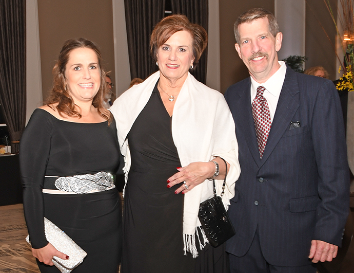 A gala and live auction to support CASA took place on Friday, November 22, 2024 at Drexelbrook's event centerCASA Executive Director Leigh Anne McKelvey welcomed Jennifer and Tim Spaulding to to the event