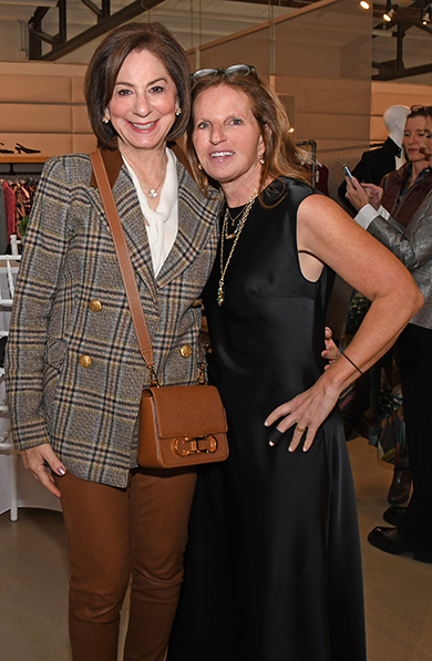  2. Ruth Horowitz chatted with Jill Ashkenazy founder of Our Closet 