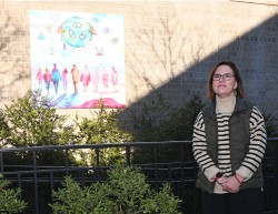 Global Philadelphia reveals new mural at Villanova University