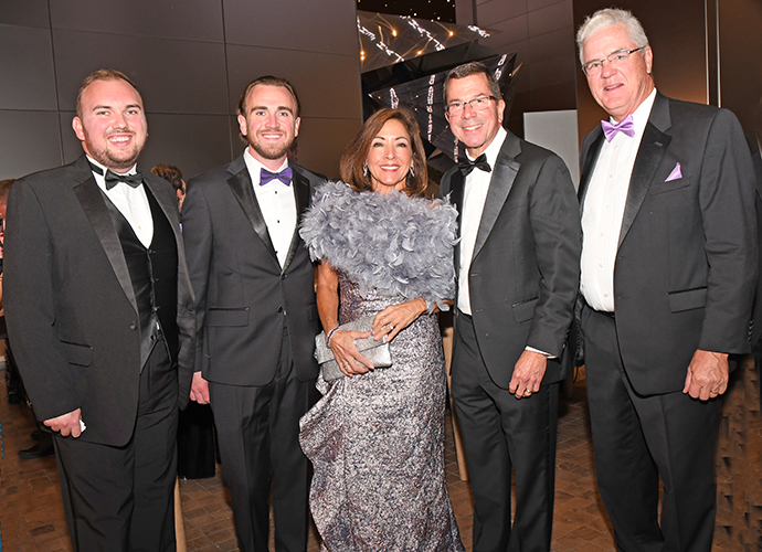  Zachary and Anthony Zalis, Marianne and Lee Parsons and Tim Higgins 